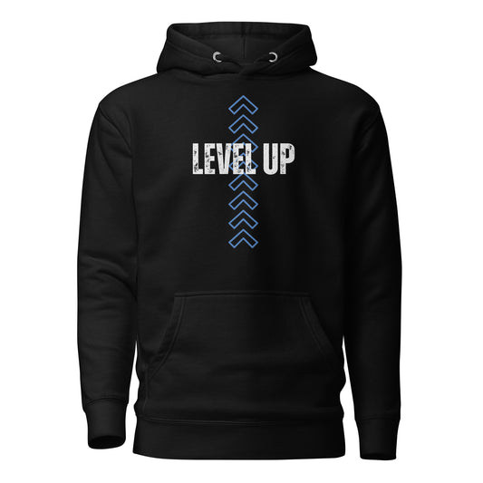 Level Up Motivation Theme Unisex Hoodie