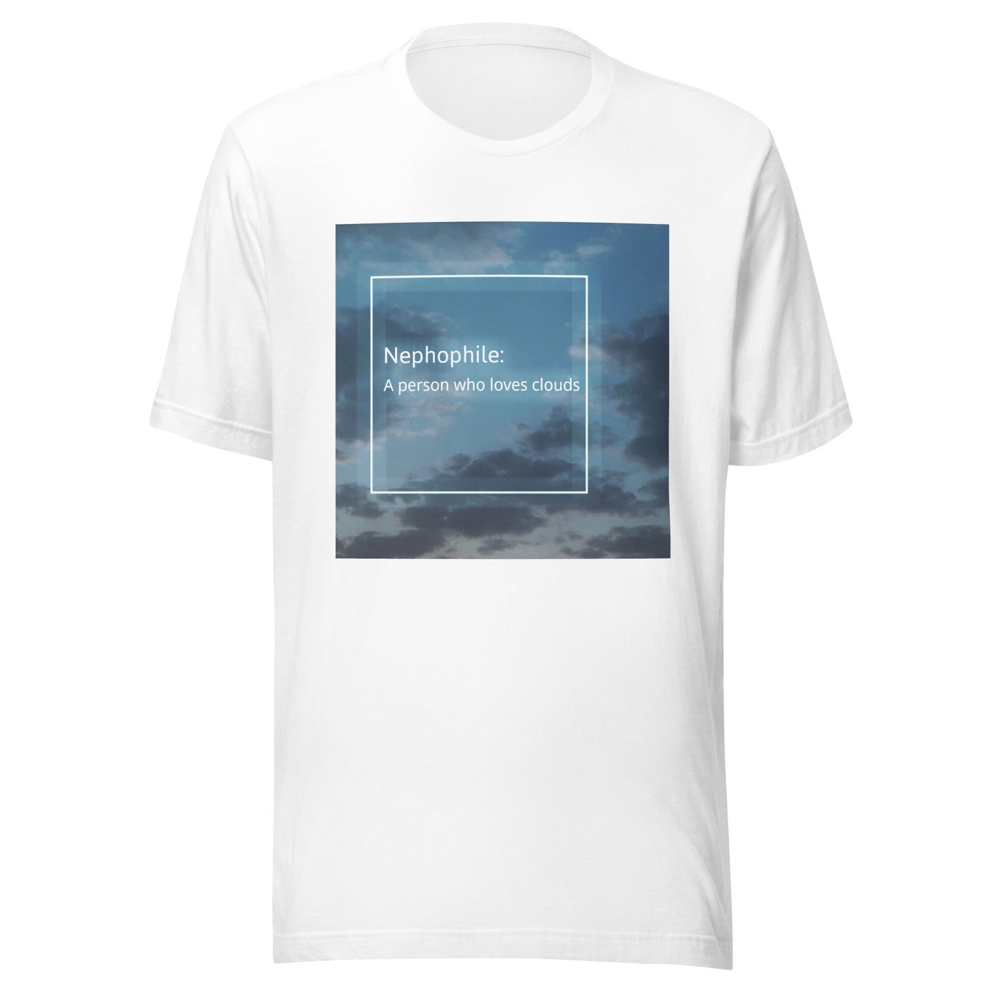 'Nephophile' Themed casual Unisex t-shirt